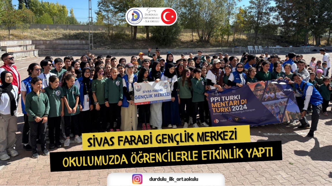 SİVAS FARABİ GENÇLİK MERKEZİ OKULUMUZ ÖĞRENCİLERİ İLE ETKİNLİKLER YAPTI